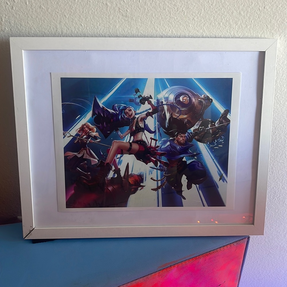 League of Legends hanging wall art